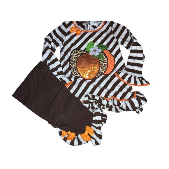 Emily Rose girls fall  Clothing set- size 5 - Picture 2 of 8